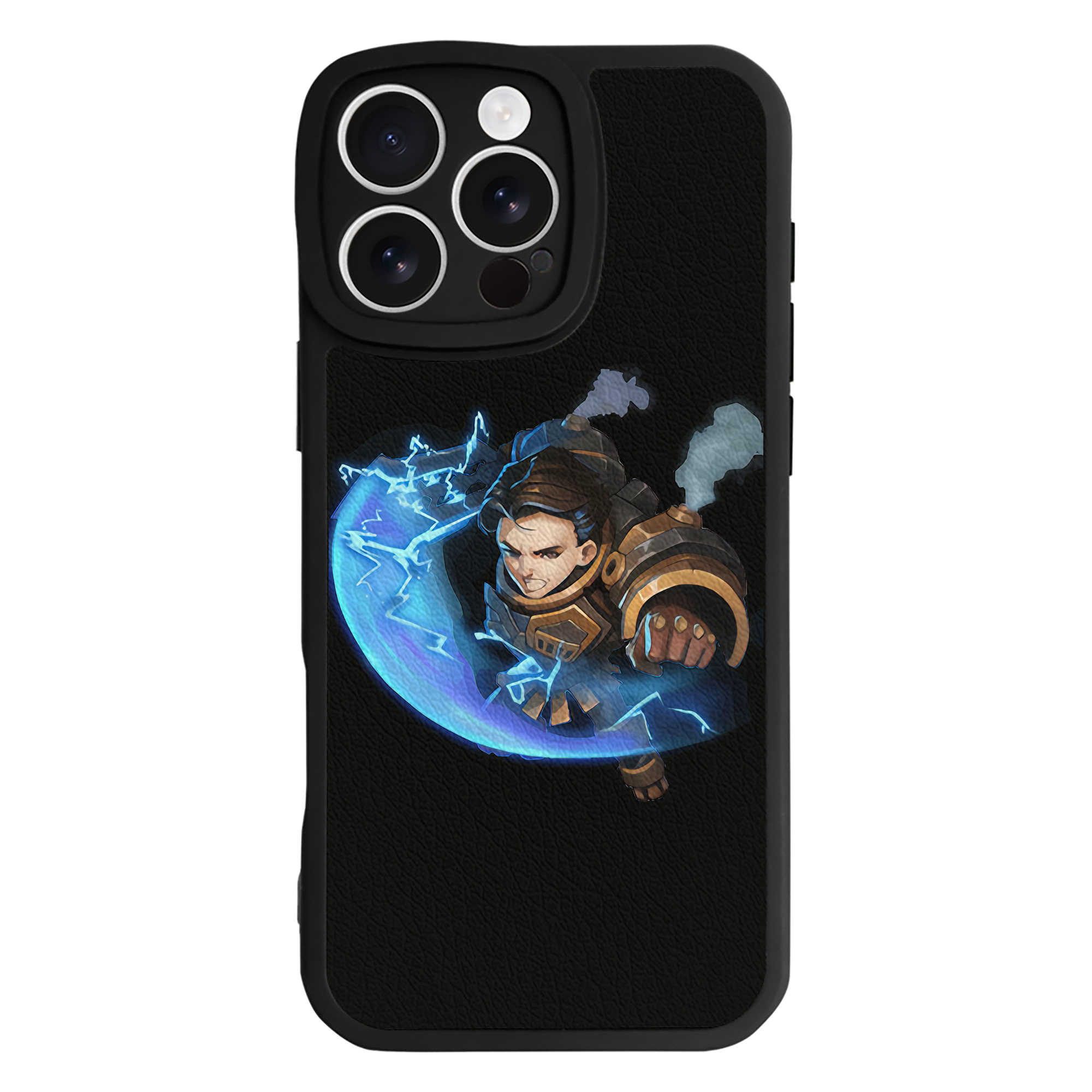 リーグ・オブ・レジェンド League of Legends LOL 【iPhone 16シリーズ対応】シリコンスマホケース（レザー調） 材質：シリコン